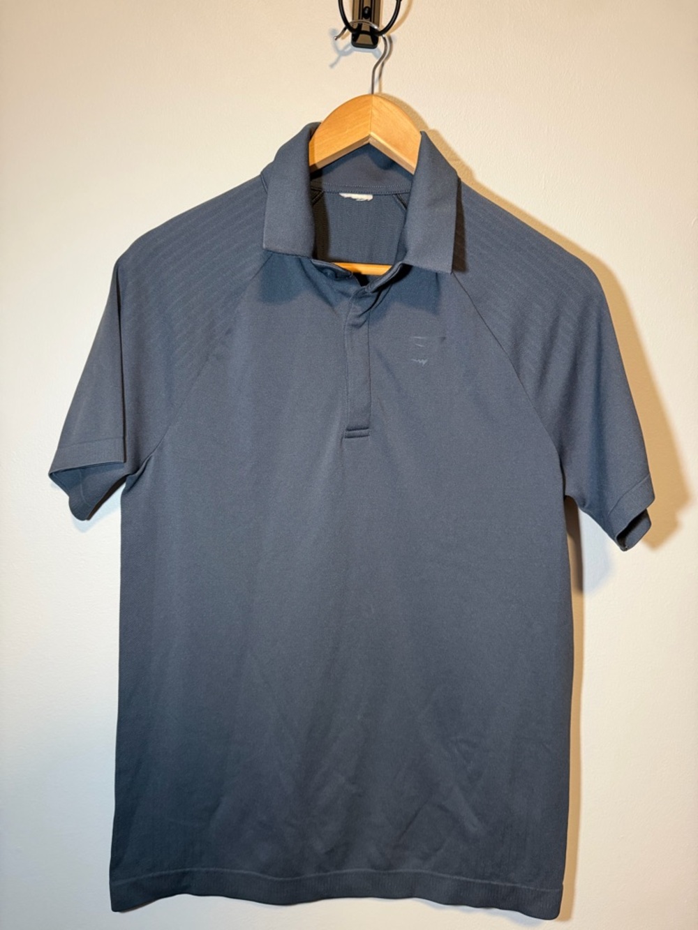 Gymshark Men's Short Sleeve Polo - Dark Gray